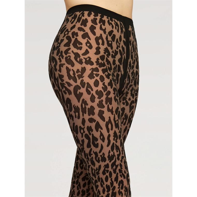 Wolford Josey Tights, Black/Black